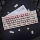 Pink Piggy 104+38 MOA Profile Keycap Set Cherry MX PBT Dye-subbed for Mechanical Gaming Keyboard